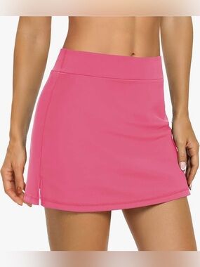 Women's Pink Active Skort
